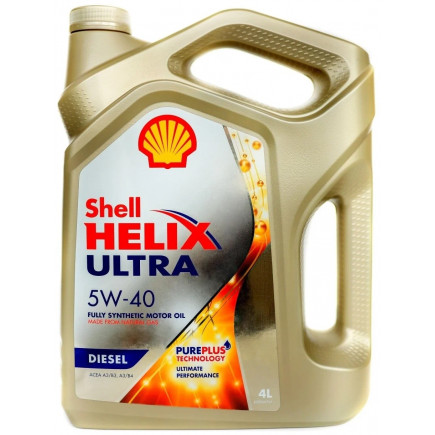 Масло моторное SHELL Helix Diesel Ultra 5w40 4л