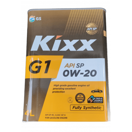 Масло моторное синт. KIXX G1 0W20 SP. GF-6A (Корея) (4L)