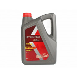 Масло моторное HYUNDAI XTEER (G700) GASOLINE 5W40 SP (пластик/Корея) (1L)