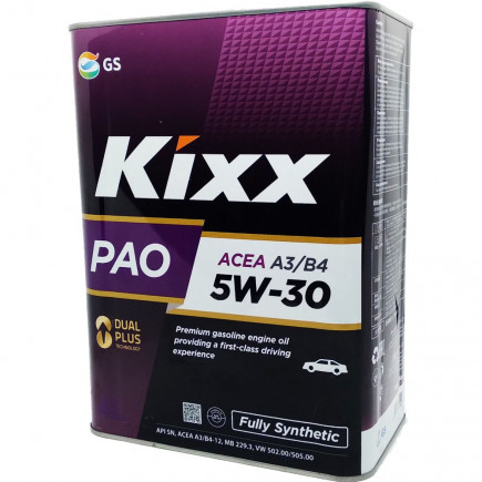 Масло моторное KIXX PAO 5W30 4L