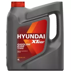 Масло моторное HYUNDAI XTEER (G500) GASOLINE 10W40 SL (пластик/Корея) (4L)
