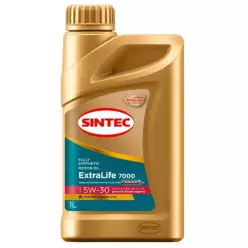 Масло моторное Sintec ExtraLife 7000 5W-30 A3/B4 1л