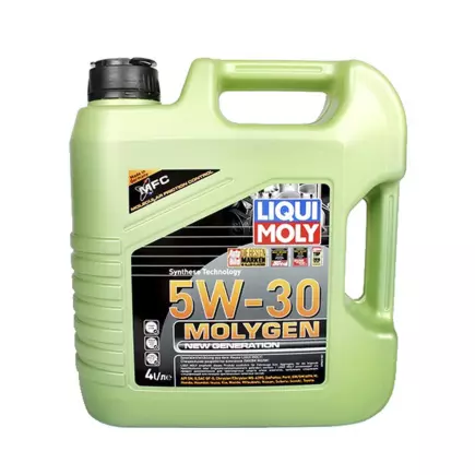 Масло моторное LIQUI MOLY Molygen New Generation 5W-30 SN, A3/B4 4л. Масло моторное LIQUI MOLY Molygen New Generation 5W-30 SN, A3/B4 4л.