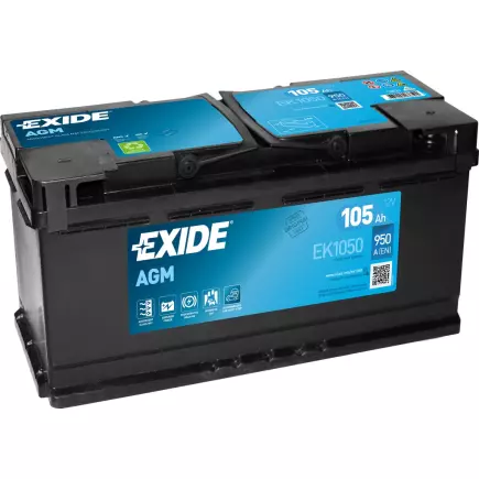 Exide Start-Stop AGM - 105 (о.п.) EK1050 Exide Start-Stop AGM - 105 (о.п.) EK1050