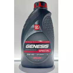 Масло ЛУКОЙЛ GENESIS SPECIAL SAE 5W-40 API SN 1л.